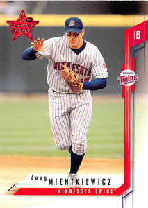 2001 Leaf Rookies & Stars #44 Doug Mientkiewicz NM-MT  Minnesota Twins 
