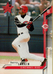2001 Leaf Rookies & Stars #73 Barry Larkin NM-MT  Cincinnati Reds 
