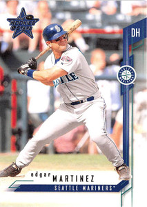 2001 Leaf Rookies & Stars #90 Edgar Martinez NM-MT  Seattle Mariners 