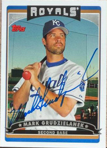 Mark Grudzielanek Autographed 2006 Topps #515