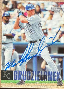 Mark Grudzielanek Autographed 2006 Upper Deck #645