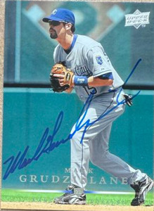 Mark Grudzielanek Autographed 2008 Upper Deck #257