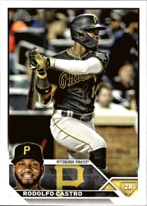 2023 Topps #484 Rodolfo Castro NM-MT  Pittsburgh Pirates 