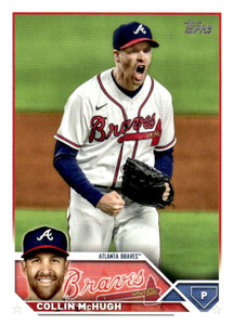 2023 Topps #378 Collin McHugh NM-MT  Atlanta Braves 
