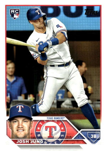 2023 Topps #529 Josh Jung NM-MT  RC Rookie Texas Rangers 