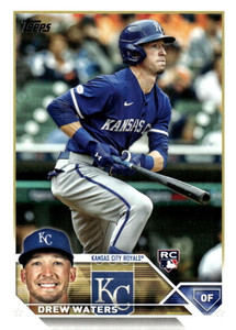 2023 Topps #543 Drew Waters NM-MT  RC Rookie Kansas City Royals 