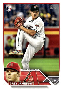 2023 Topps #502 Drey Jameson NM-MT  RC Rookie Arizona Diamondbacks 