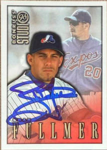 Brad Fullmer Autographed 1998 Studio #100 