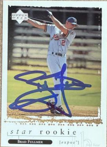 Brad Fullmer Autographed 1998 Upper Deck #281 SR