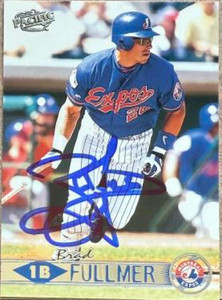 Brad Fullmer Autographed 1999 Pacific #262 