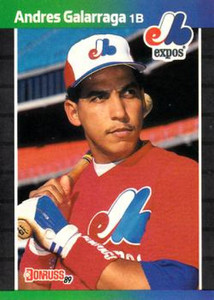 Andres Galarraga Montreal Expos 3-Card Plaque