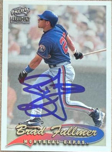 Brad Fullmer Autographed 1999 Pacific Paramount #141
