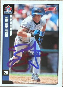 Brad Fullmer Autographed 2001 Upper Deck Victory #39