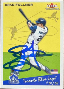 Brad Fullmer Autographed 2002 Fleer Tradition #221 