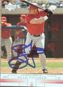 Brad Fullmer Autographed 2002 Upper Deck #549