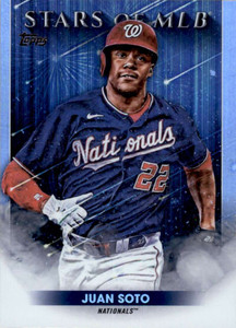 2022 Topps Stars of MLB #SMLB-23 Juan Soto NM/MT  Washington Nationals 