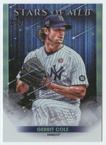 2022 Topps Stars of MLB #SMLB-26 Gerrit Cole NM/MT  New York Yankees 