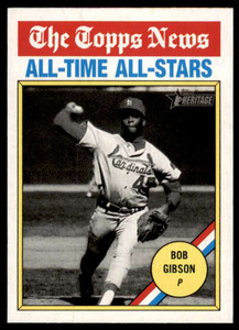 2025 Topps Heritage #342 Bob Gibson NM-MT  St Louis Cardinals 