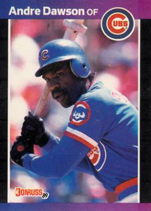 1989 Donruss #167 Andre Dawson NM-MT Chicago Cubs 