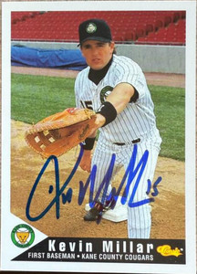 Kevin Millar Autographed 1994 Classic Best Kane County Cougars #16