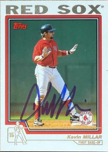 Kevin Millar Autographed 2004 Topps #17