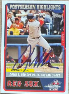 Kevin Millar Autographed 2004 Topps Boston Red Sox World Series Commemorative Gift Set #43 Kevin Millar Autographed 2004 Topps Boston Red Sox World Series Commemorative Gift Set #43