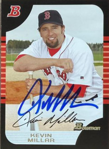 Kevin Millar Autographed 2005 Bowman #42