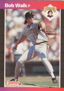 1989 Donruss #172 Bob Walk NM-MT Pittsburgh Pirates 