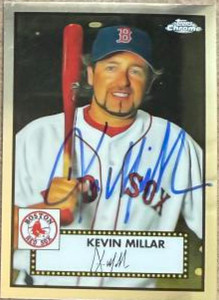 Kevin Millar Autographed 2021 Topps Chrome Platinum Anniversary #598 