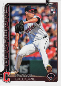 2025 Topps #632 Connor Gillispie NM-MT  RC Rookie Cleveland Guardians 