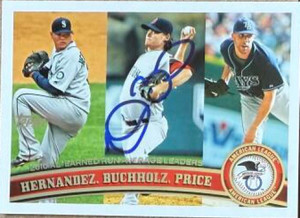Clay Buchholz Autographed 2011 Topps #235