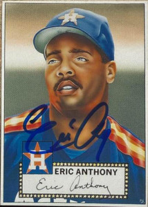 Eric Anthony Autographed 1990 Baseball Cards Presents Beginners Guide to Baseball Cards Repli-Cards #2 Eric Anthony Autographed 1990 Baseball Cards Presents Beginners Guide to Baseball Cards Repli-Cards #2