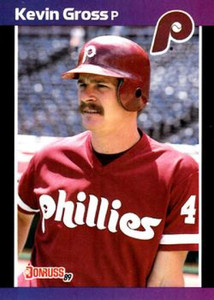 1989 Donruss #194 Kevin Gross NM-MT Philadelphia Phillies 