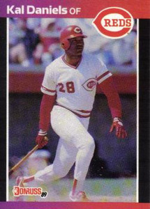 1989 Donruss #198 Kal Daniels NM-MT Cincinnati Reds 