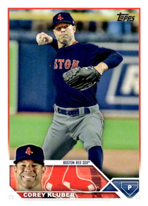 SOLD 165429 2023 Topps #366 Corey Kluber NM-MT  Boston Red Sox 