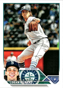 2023 Topps #424 Logan Gilbert NM-MT  Seattle Mariners 