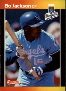 1989 Donruss #208 Bo Jackson NM-MT Kansas City Royals 
