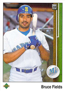 1989 Upper Deck #238 Bruce Fields VG Seattle Mariners 