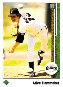1989 Upper Deck #544 Atlee Hammaker VG San Francisco Giants 