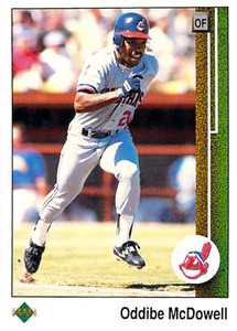 1989 Upper Deck #796 Oddibe McDowell VG Cleveland Indians 