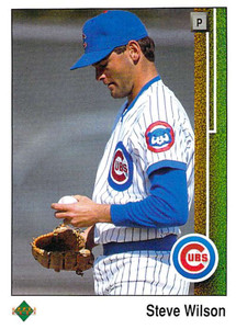 1989 Upper Deck #799 Steve Wilson VG Chicago Cubs 