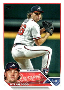 2023 Topps Update Series #US51 Dylan Dodd NM/MT  RC Rookie Atlanta Braves 