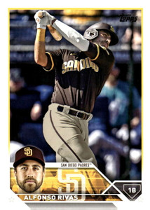 2023 Topps Update Series #US80 Alfonso Rivas NM/MT  San Diego Padres 