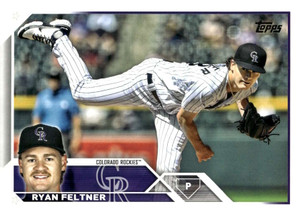 2023 Topps Update Series #US84 Ryan Feltner NM/MT  Colorado Rockies 
