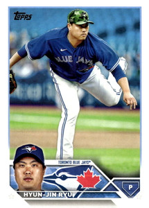 2023 Topps Update Series #US128 Hyun-Jin Ryu NM/MT  Toronto Blue Jays 