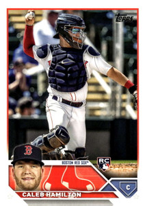 2023 Topps Update Series #US160 Caleb Hamilton NM/MT  RC Rookie Boston Red Sox 