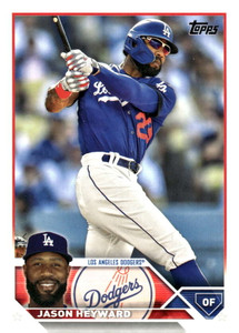 2023 Topps Update Series #US164 Jason Heyward NM/MT  Los Angeles Dodgers 