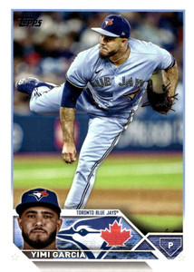 2023 Topps Update Series #US235 Yimi Garcia NM/MT  Toronto Blue Jays 