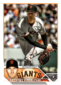 2023 Topps Update Series #US268 Anthony DeScalfani NM/MT  San Francisco Giants 