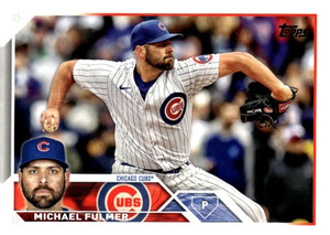 2023 Topps Update Series #US281 Michael Fulmer NM/MT  Chicago Cubs 